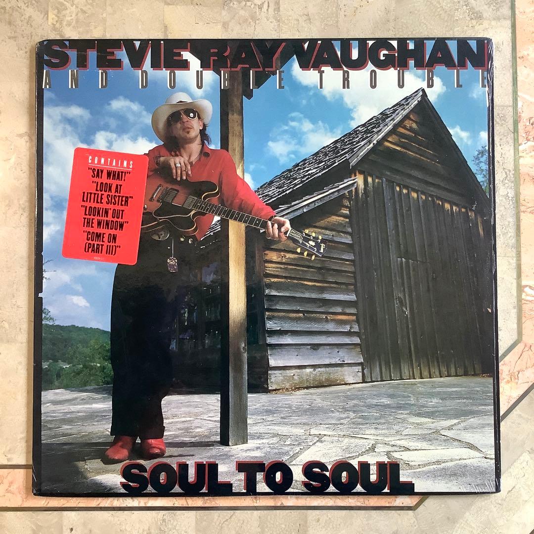 新品同様!シュリンク付 スティーヴィーレイヴォーン 1985年 USオリジナル