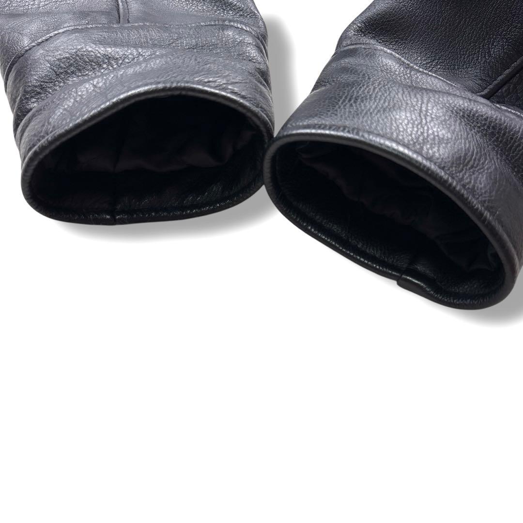 美品 ショット シングル レザージャケット 90s ヴィンテージ 黒 36