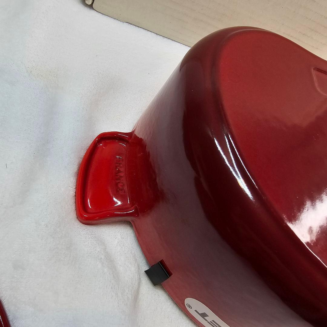 LE CREUSET ル・クルーゼ ココット・ダムール チェリーレッド 18cm