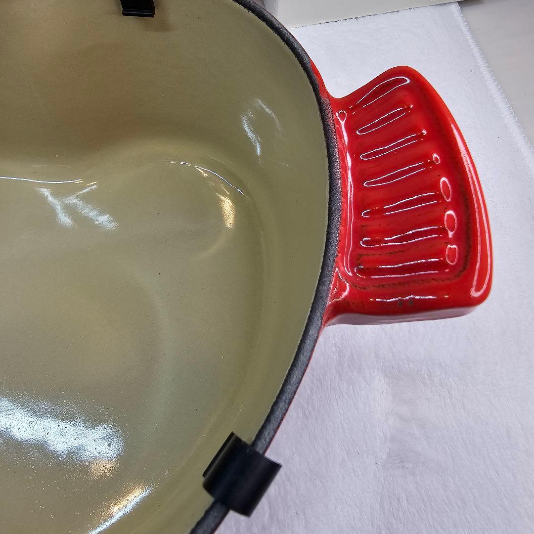 LE CREUSET ル・クルーゼ ココット・ダムール チェリーレッド 18cm