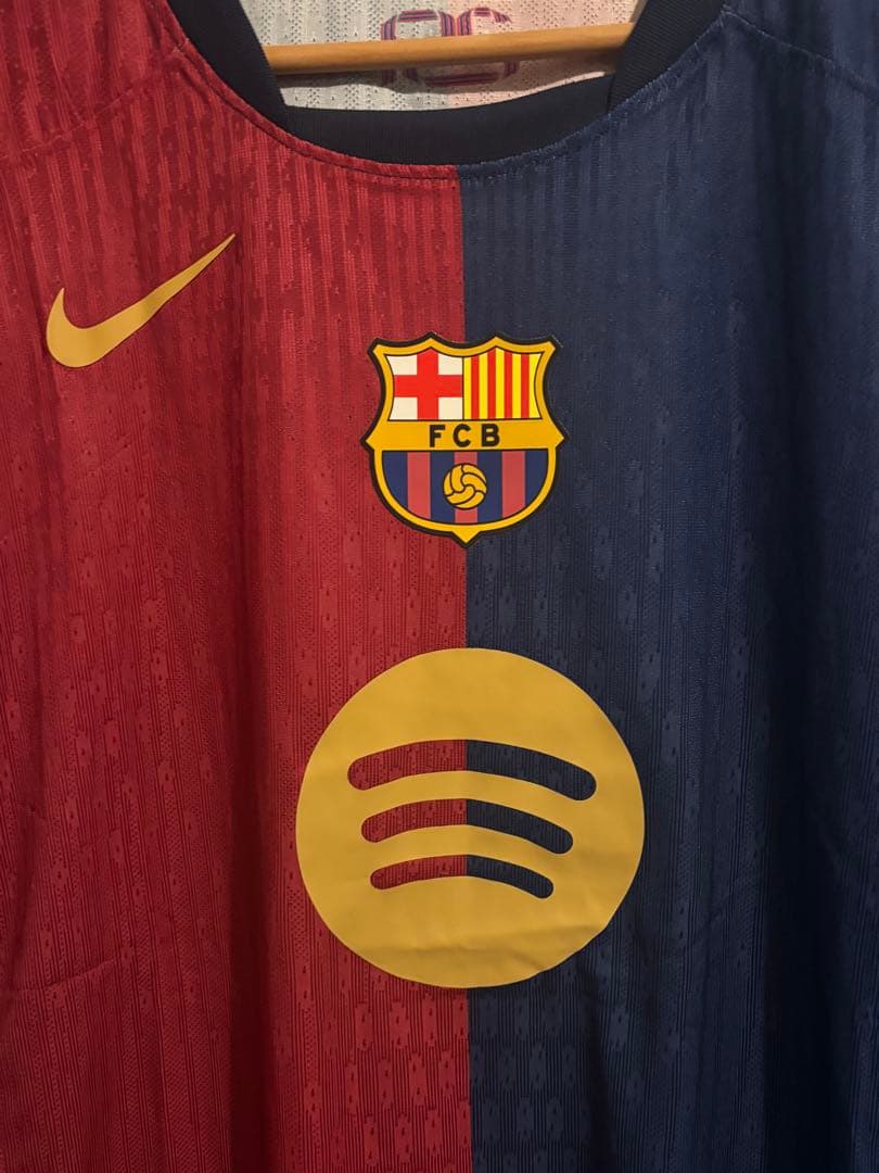 オーセンティック バルセロナ 24-25 ハフィーニャ CLパッチ付