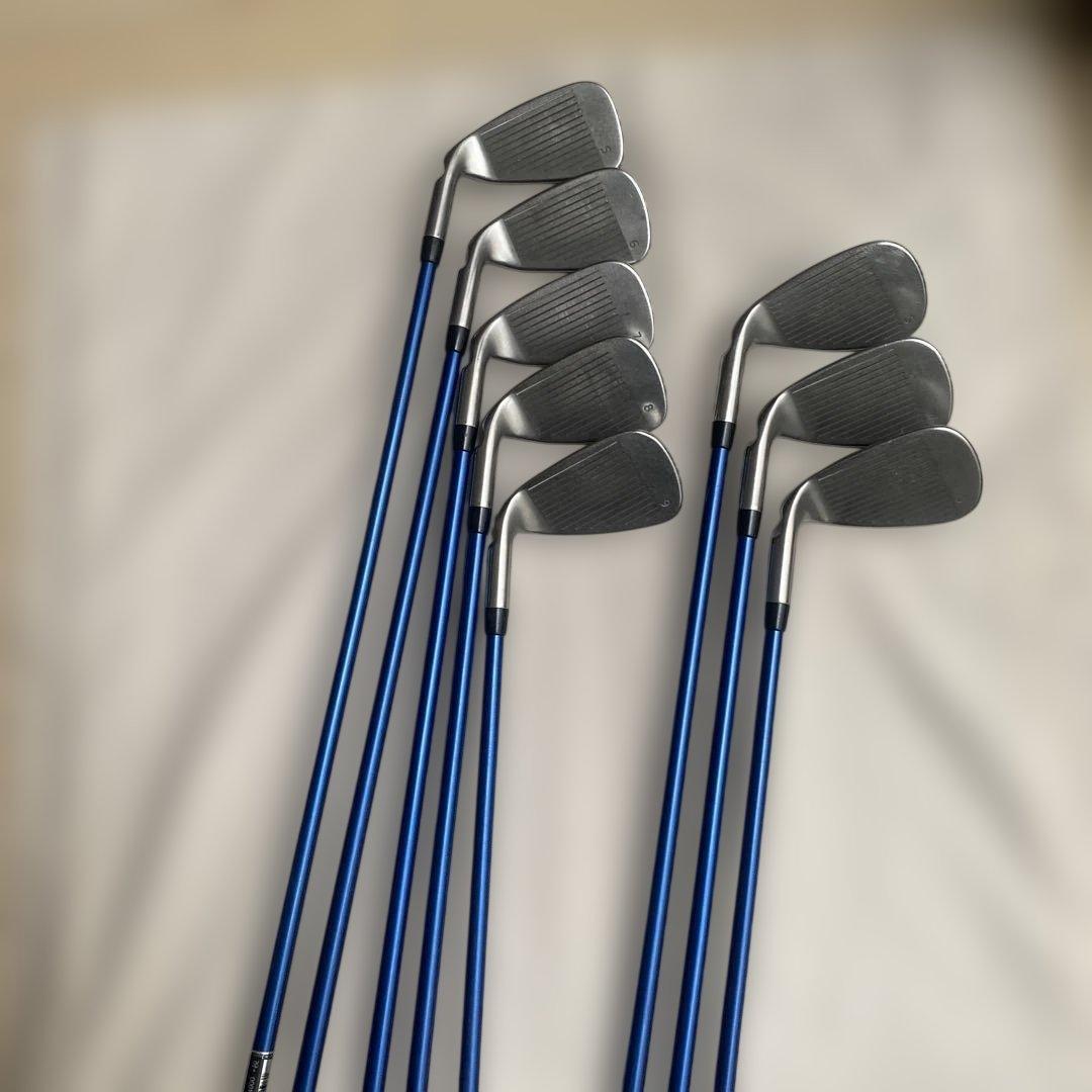 PING G アイアンセット 8本　青シャフト