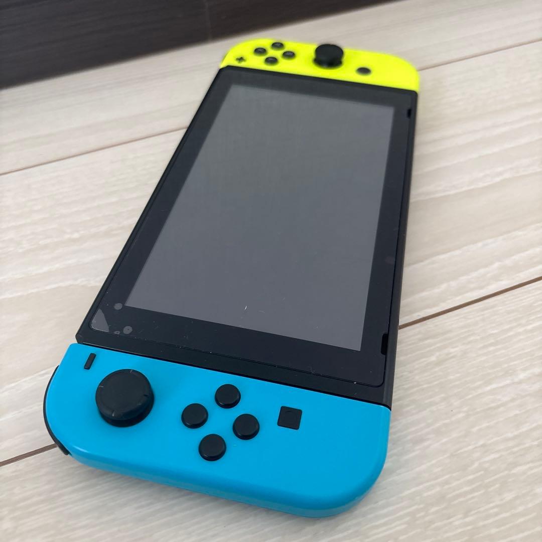 Nintendo Switch 本体 青と黄のJoy-Con付き【商品説明必見】