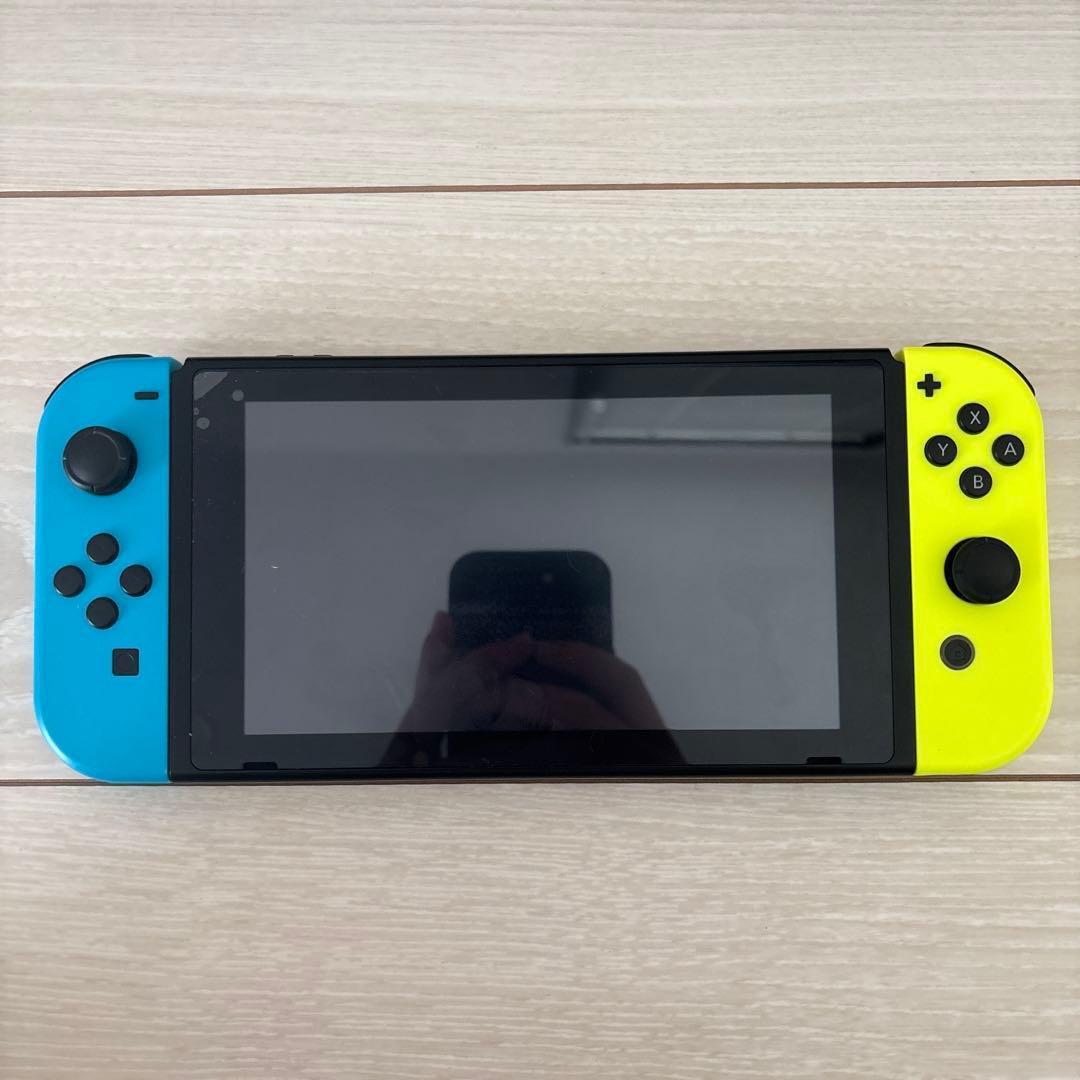 Nintendo Switch 本体 青と黄のJoy-Con付き【商品説明必見】