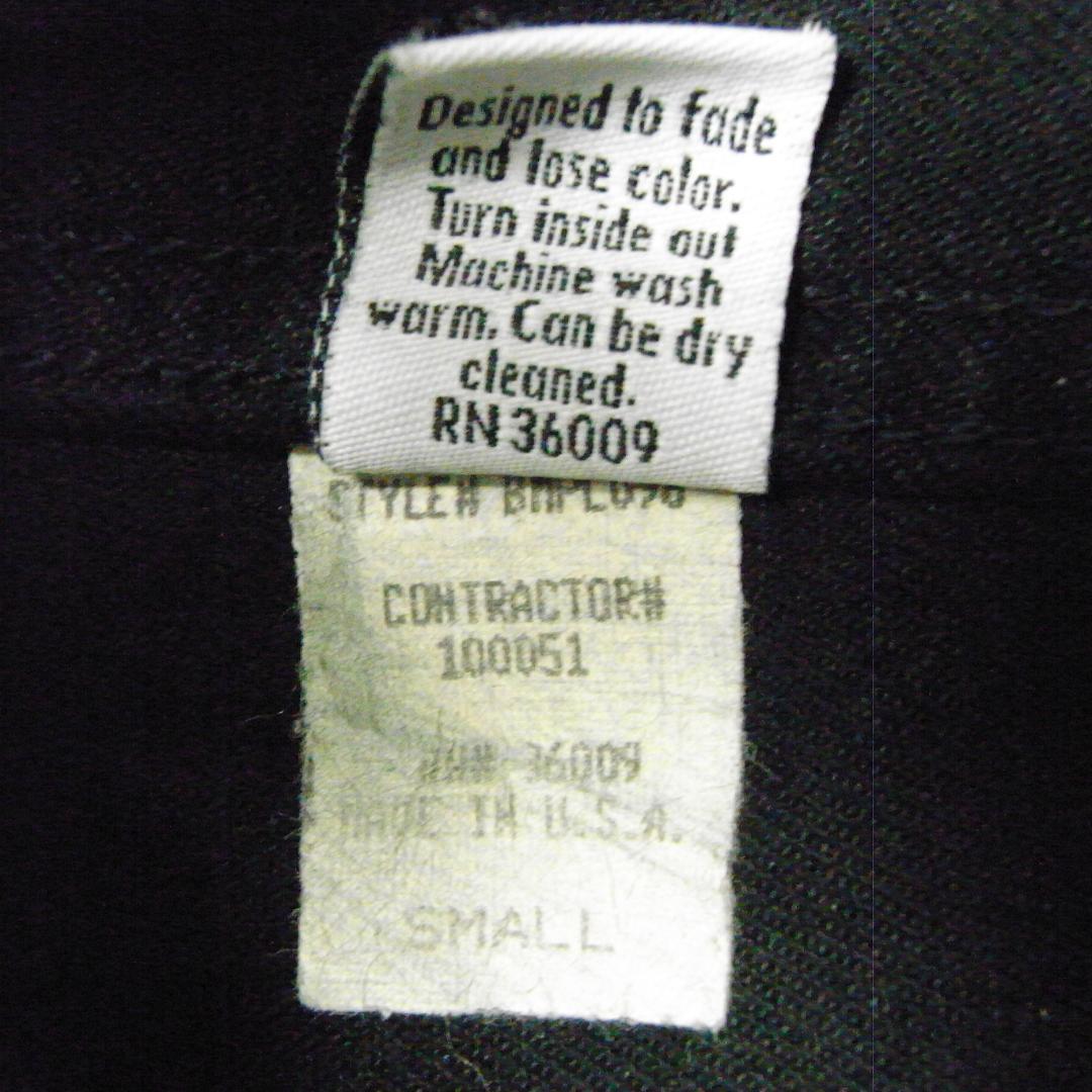 90s カルバンクラインジーンズ ブラックデニムジャケット S