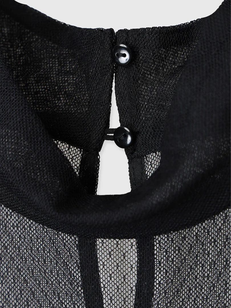 アニュアンス シアーコンビタイトワンピース