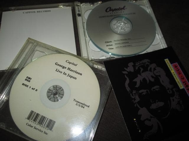 洋楽 e harrison live in japan MEGA RARE!