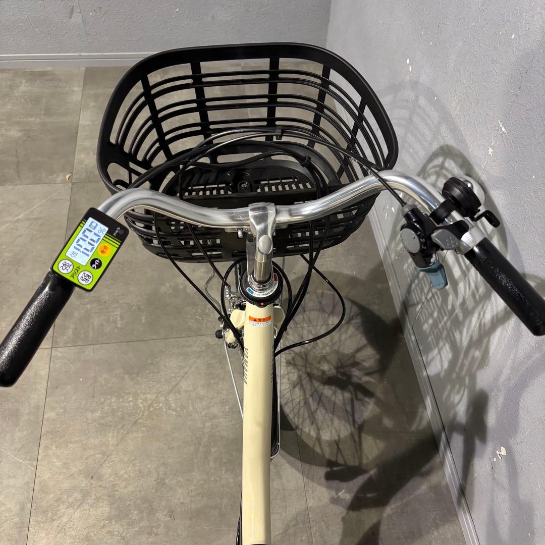 Yamaha 電動アシスト自転車 クリーム色 20インチ