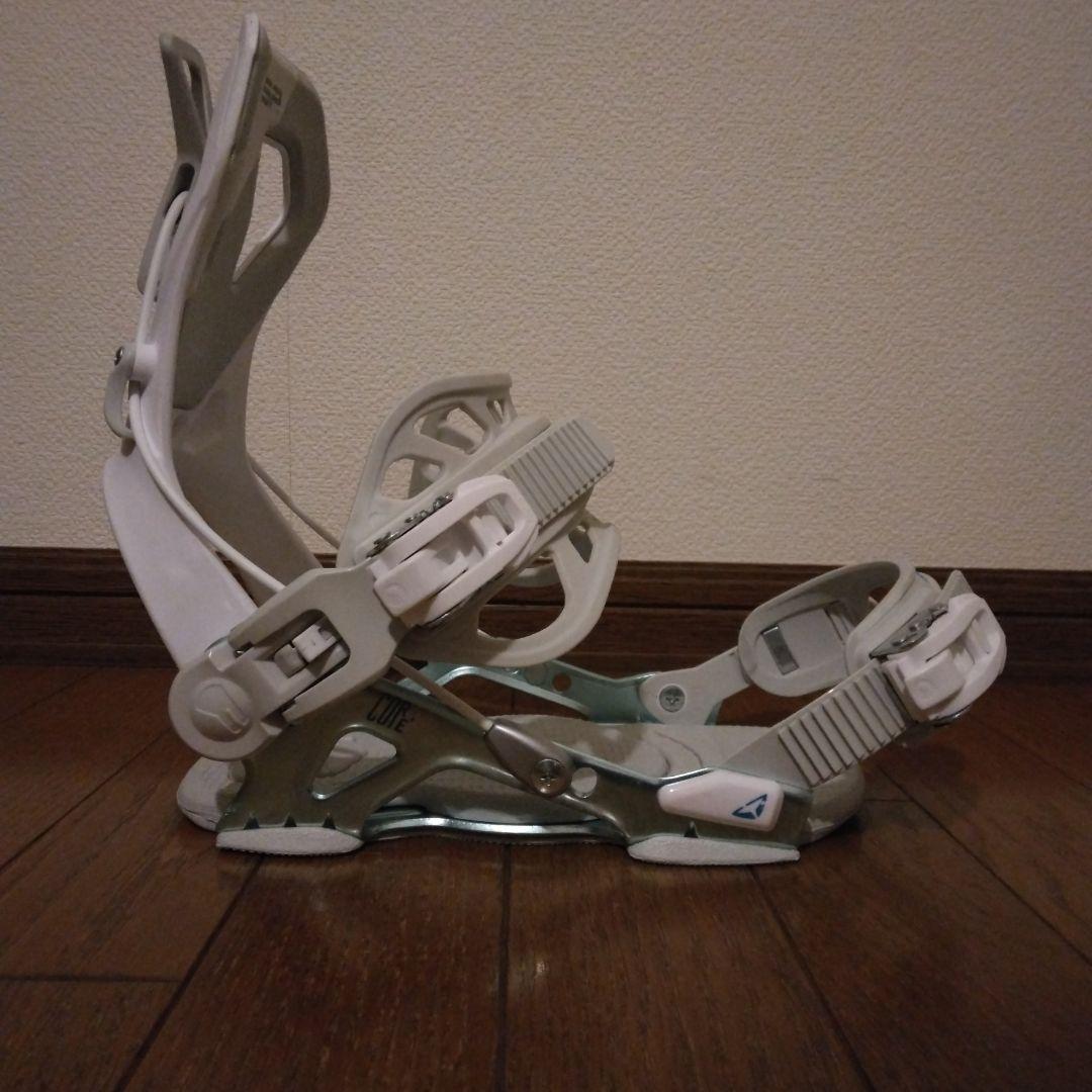 SP スノーボード ビンディング ホワイト