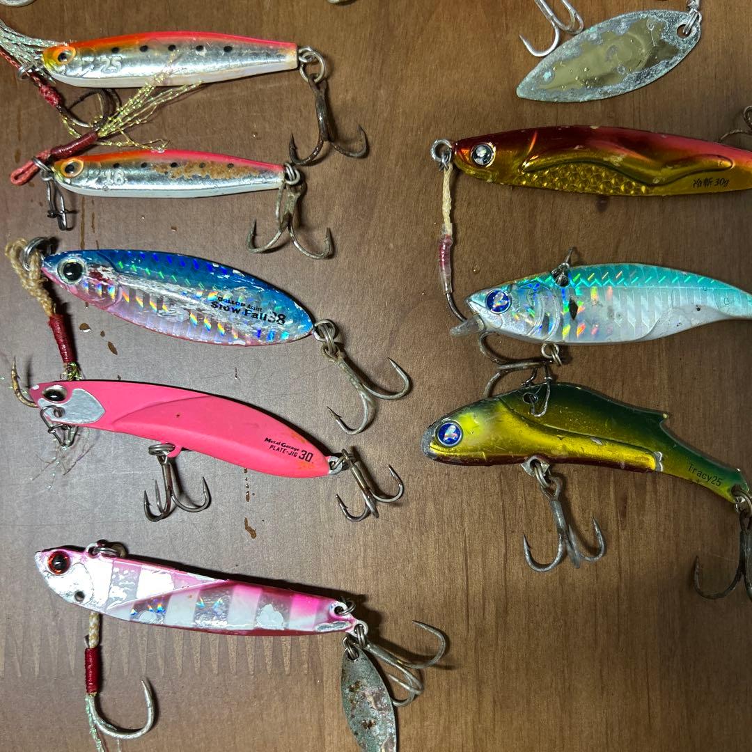 メタルジグ　26点セット　ジグケース　1個　まとめ売り