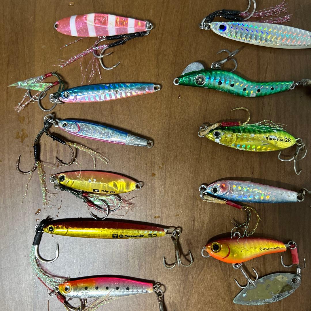 メタルジグ　26点セット　ジグケース　1個　まとめ売り