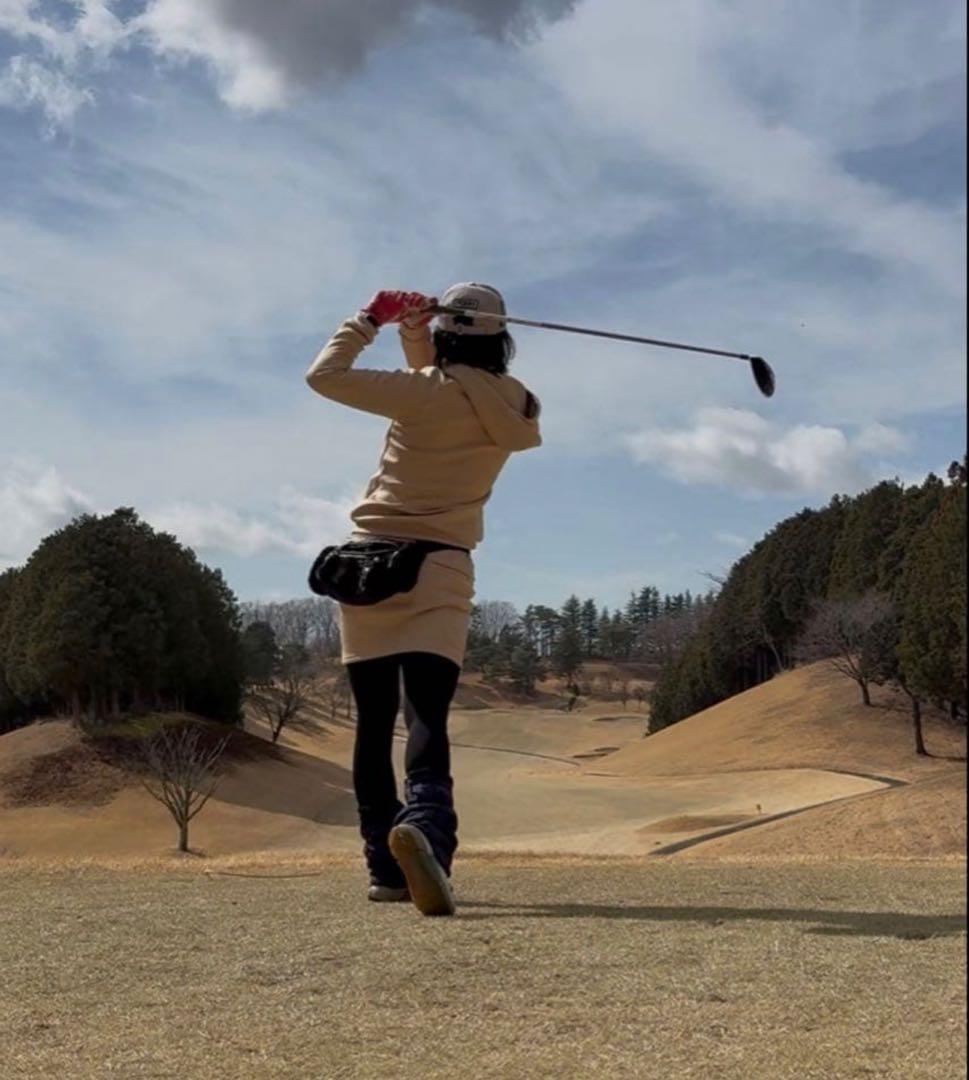 adidas アディダス ゴルフ ダンボールニット　ジャケット　スカート上下2点