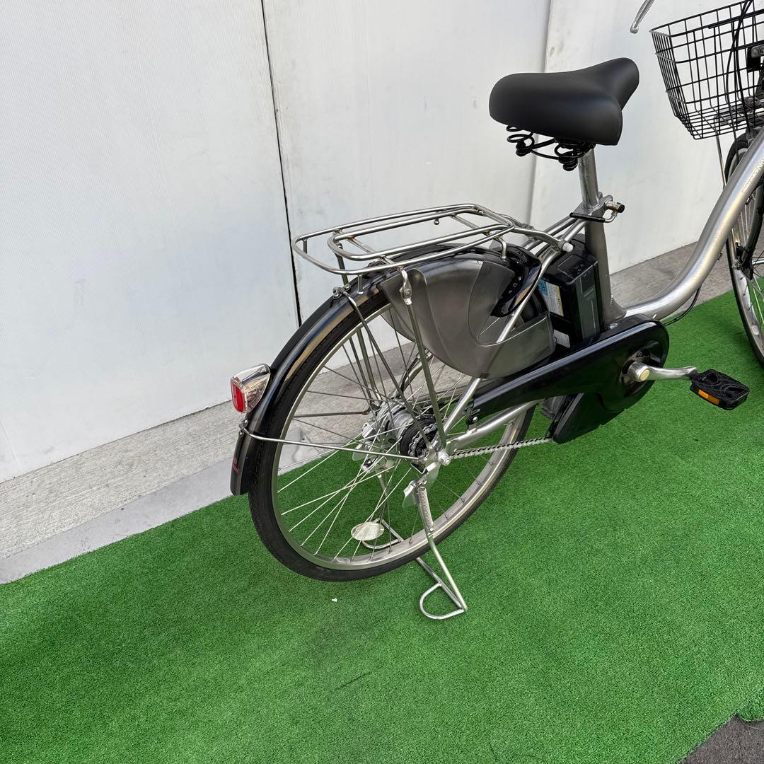 YAMAHAヤマハ電動アシスト自転車24インチ 12.3Ah シルバー