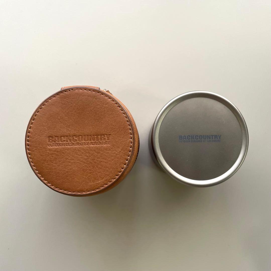 BACK COUNTRY チタン コーヒーメーカー 国内未発売 専用ケース付