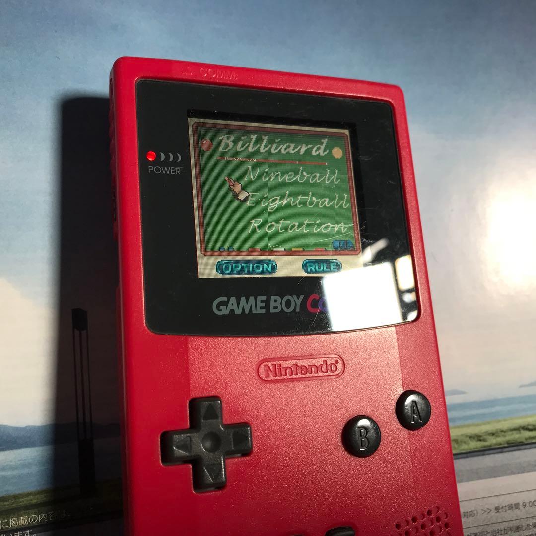 任天堂ゲームボーイカラーのレッド