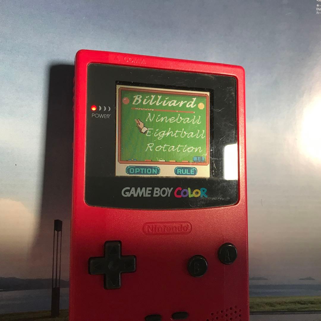 任天堂ゲームボーイカラーのレッド