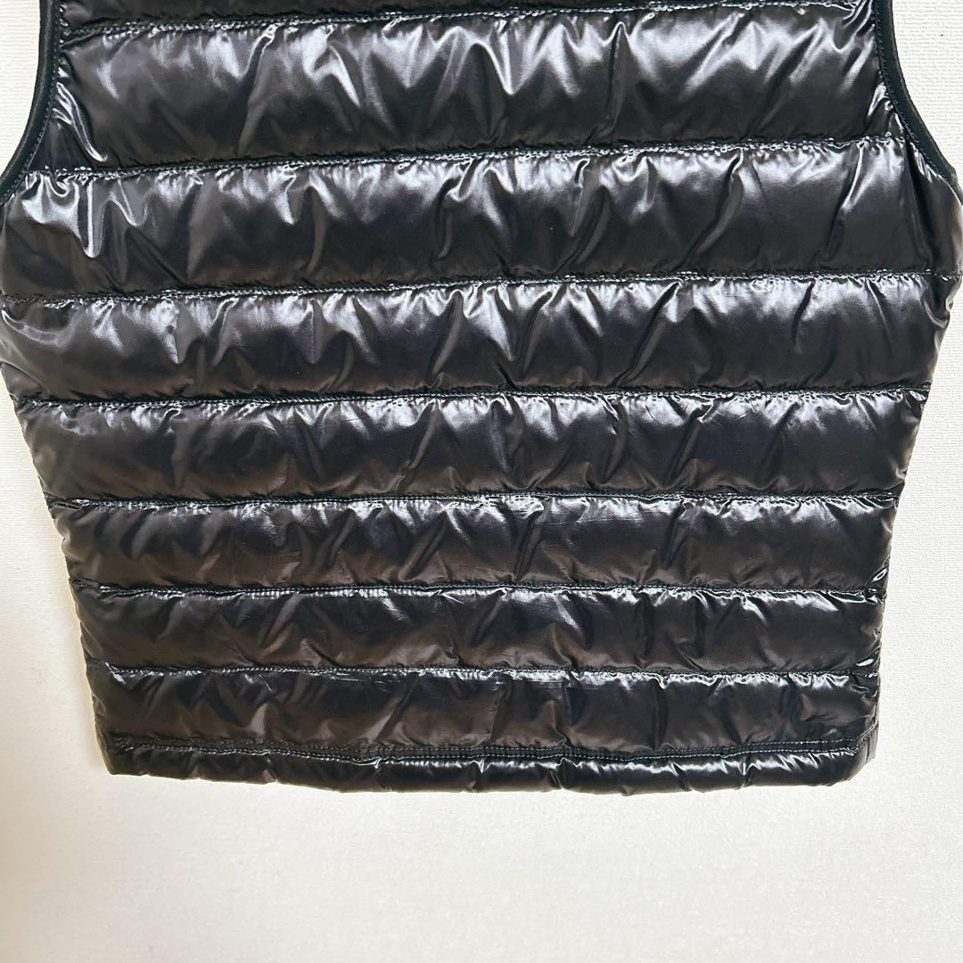 美品 バーバリーブラックレーベル ブラック キルティング ダウンベスト Mメンズ