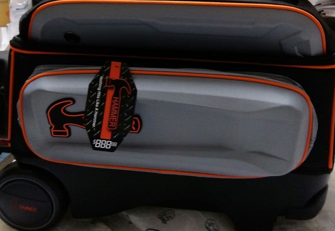 ハンマーボウリング用バッグ2個入り　 グレー