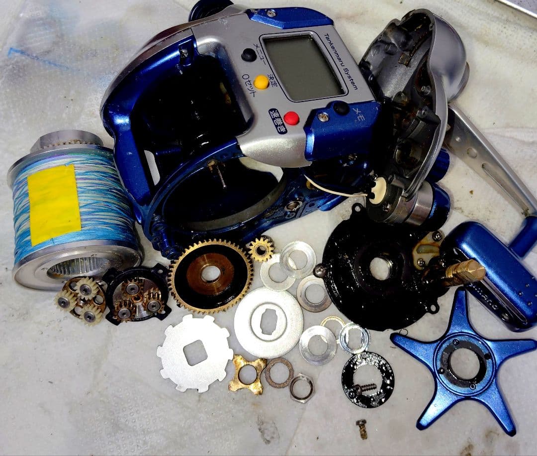 シマノ電動リール電動丸1000Hオーバーホールメンテナンス済み NO.2