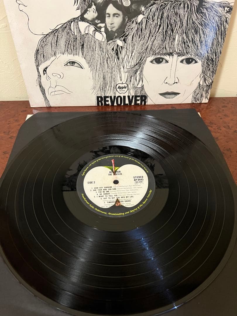 1969年Apple AP-8443 洋楽レコード　ビートルズ リボルバー