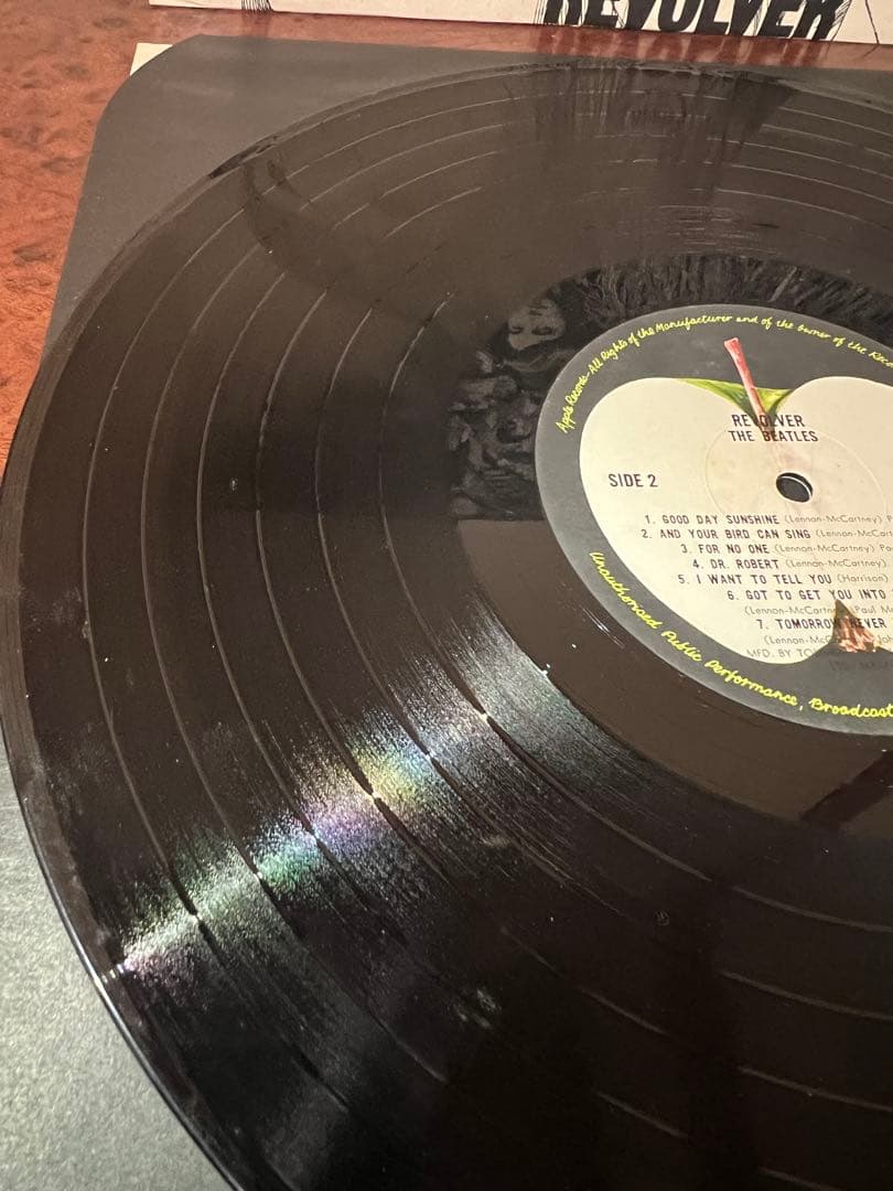 1969年Apple AP-8443 洋楽レコード　ビートルズ リボルバー