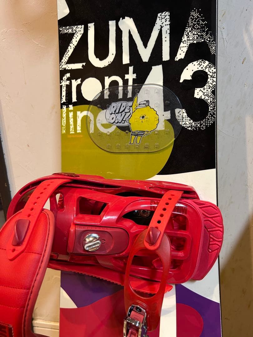 ボードバインセットサロモンZUMAスノーボード