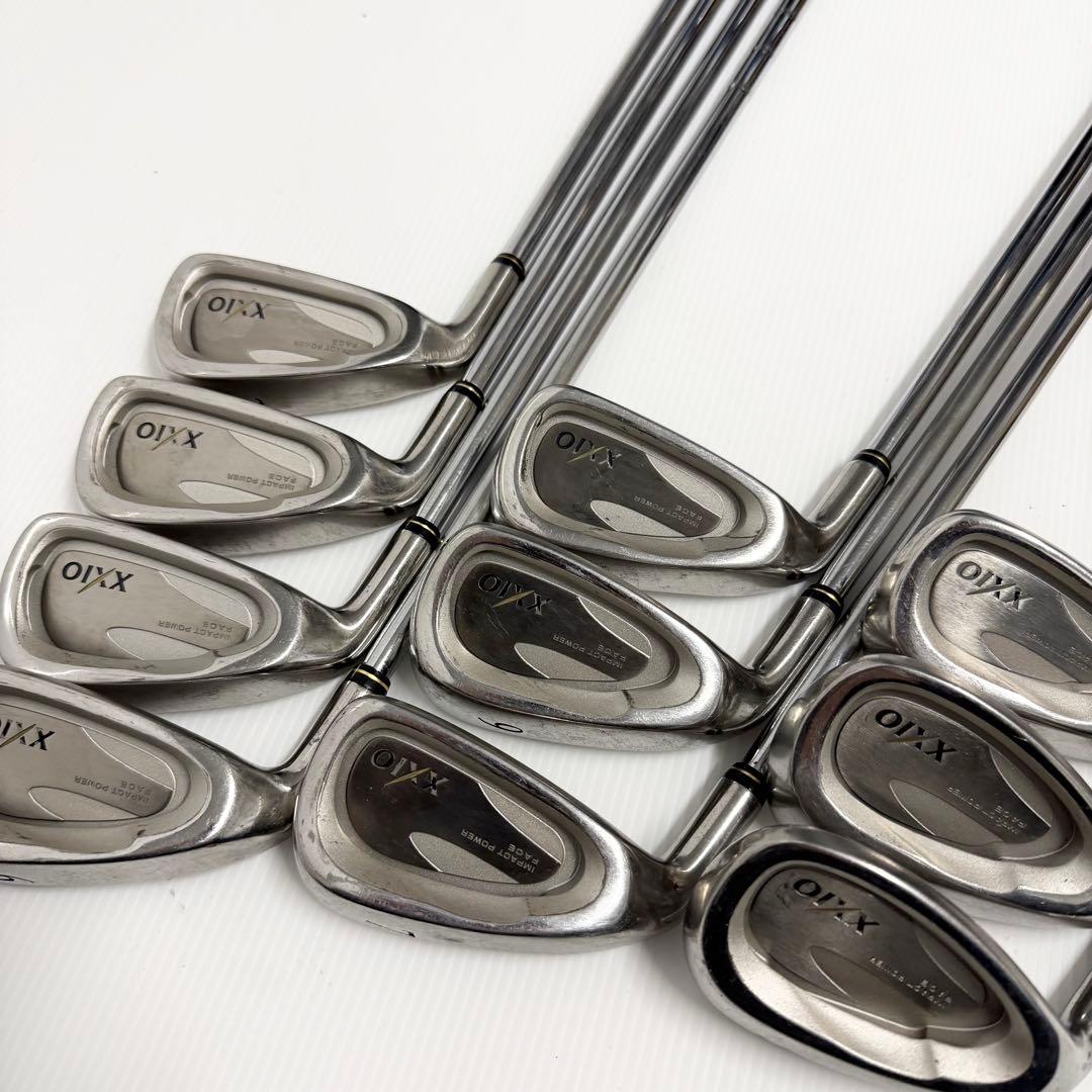 XXIO レフティ　アイアンセット 10本 ゼクシオ　左利き用　アイアン　ゴルフ