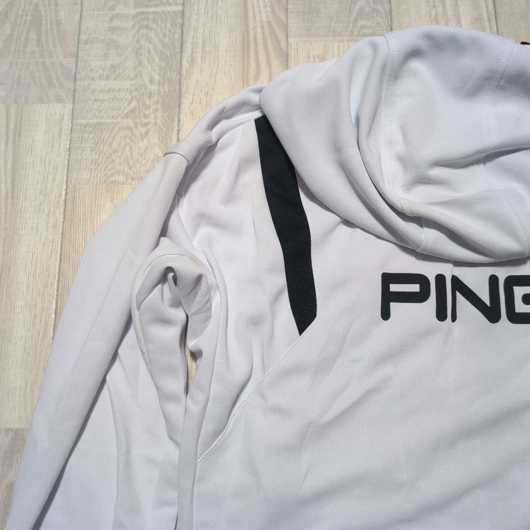 PING ピン メンズ ジャケット Lサイズ 白色 ホワイト パーカー