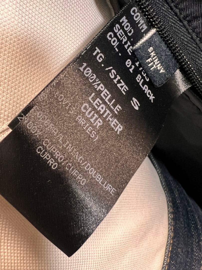 Neil Barrett　ニールバレット　レザー/ライダース/ボンバージャケット