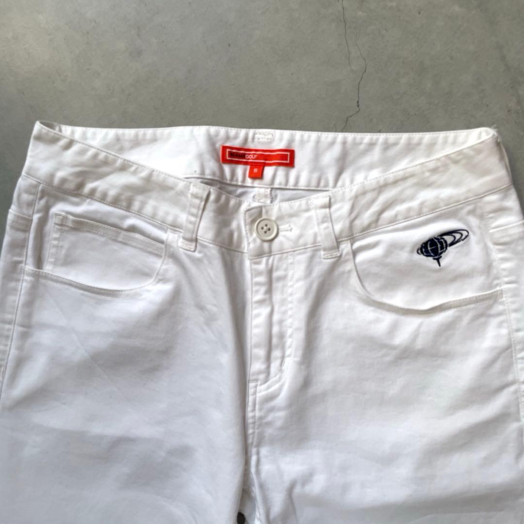 BEAMS GOLF ビームスゴルフ　ストレッチロングパンツ　レディースS