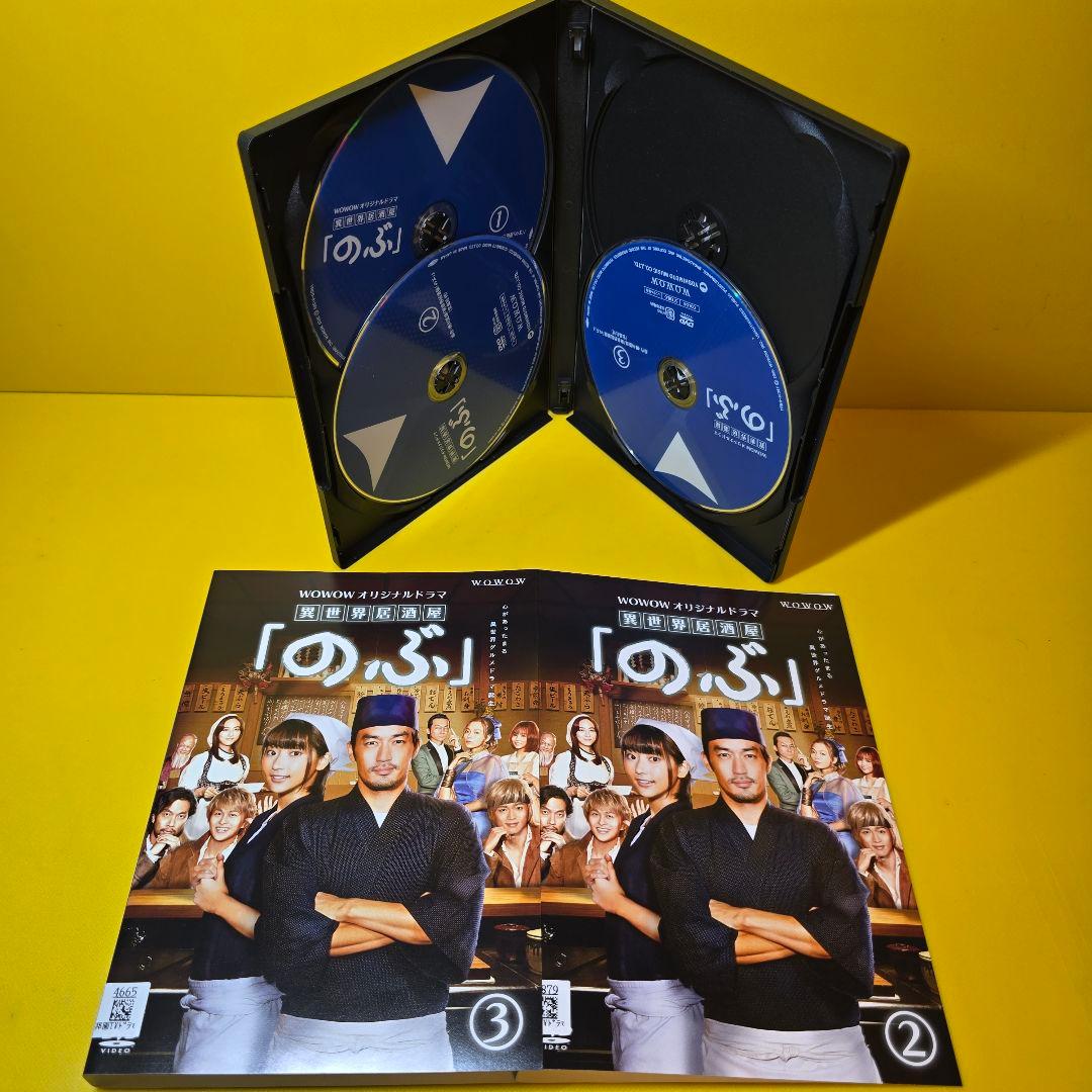 新品ケース交換済　異世界居酒屋『のぶ』 SEASON1〜3　DVD全9巻