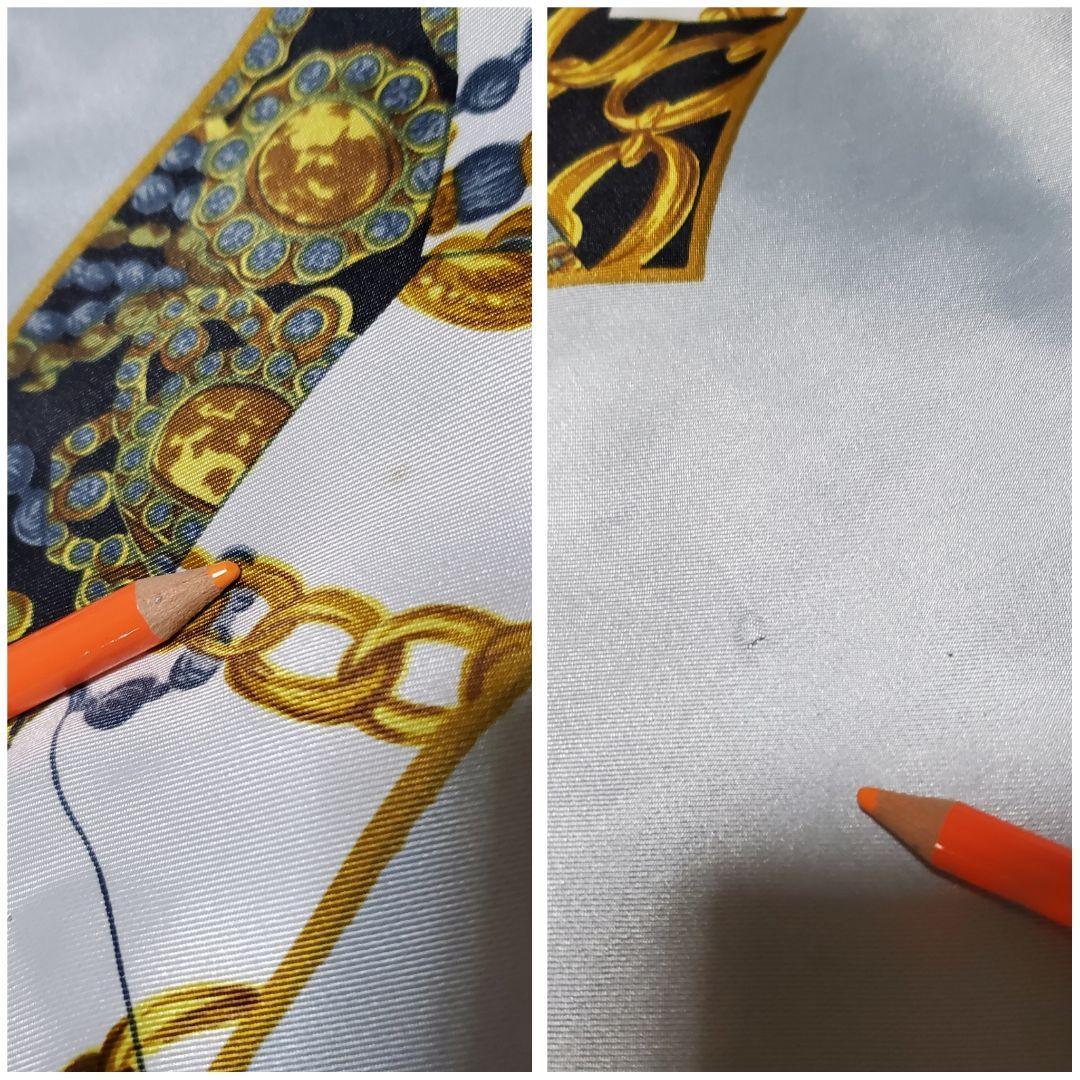 vintage CHANEL 大判ココマークスカーフ　ノベルティ