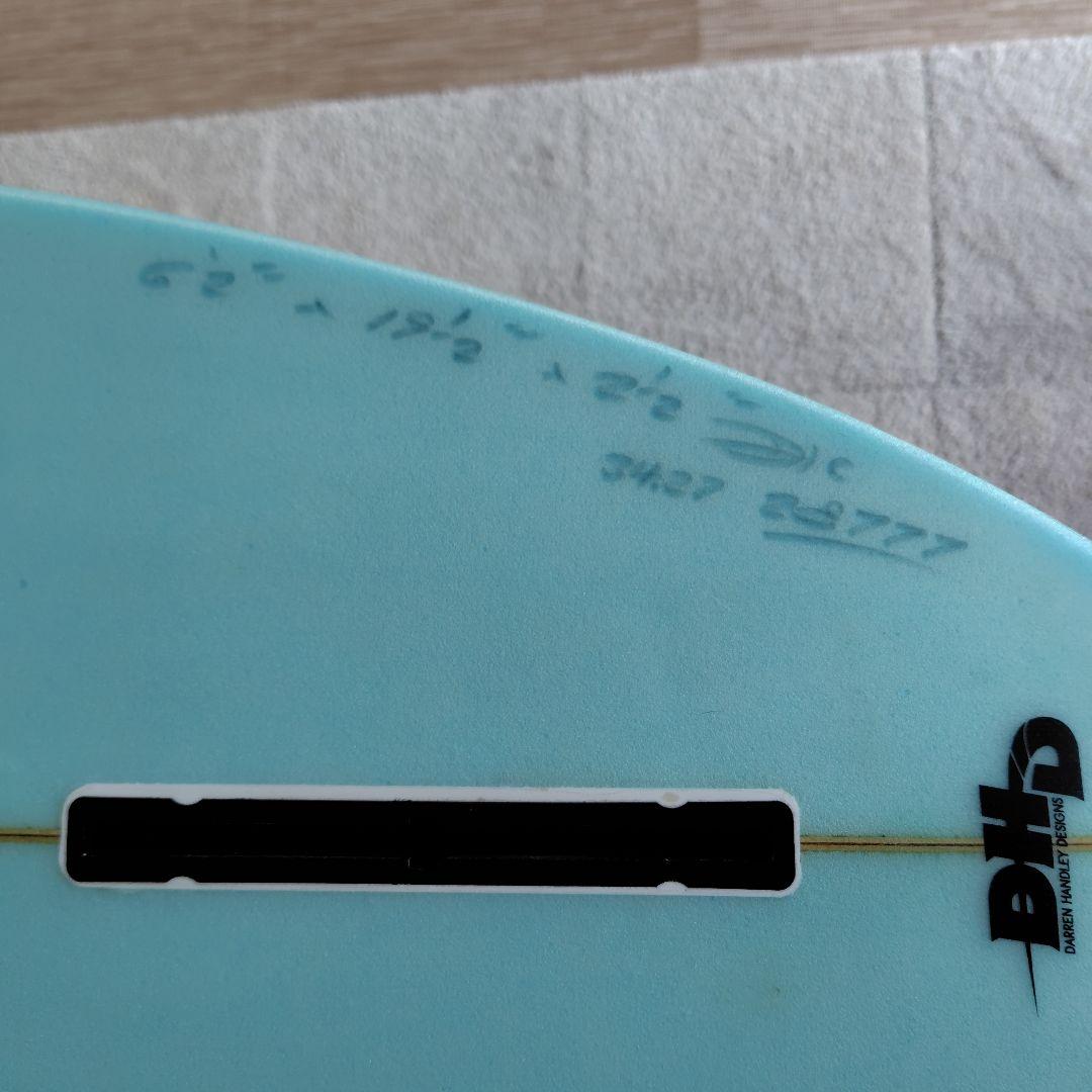 週末限定値下げ！DHDサーフボードシングルフィン6'2 BUTTER BOX