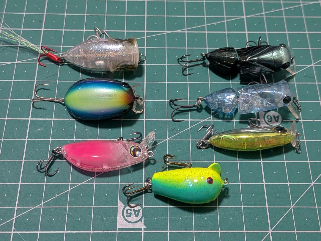 ダイワ　プレッソ　ライブシケーダー　など 管釣り　メバリング