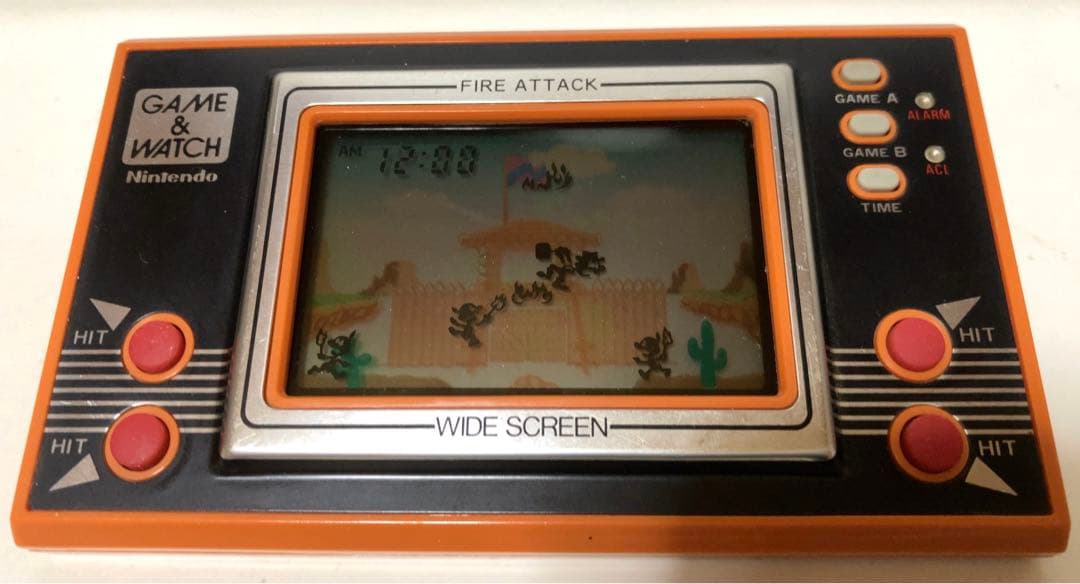 任天堂　 ゲームウォッチ　FIRE ATTACKファイアーアタック