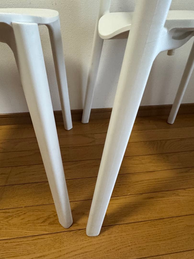 希少　廃盤　IKEA JANINGE ヤニンゲ スタッキングチェア 2脚　②