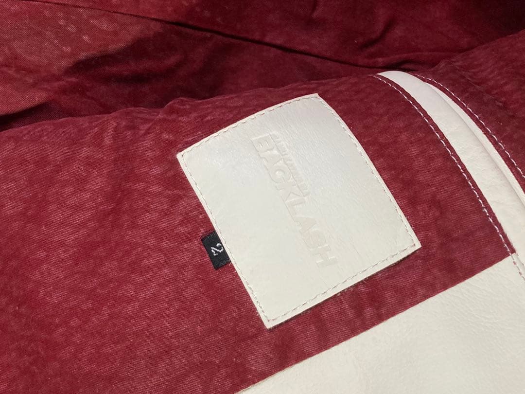 d*d様 値下げバックラッシュ　Backlash ダブルライダース　黒　M 革ジ