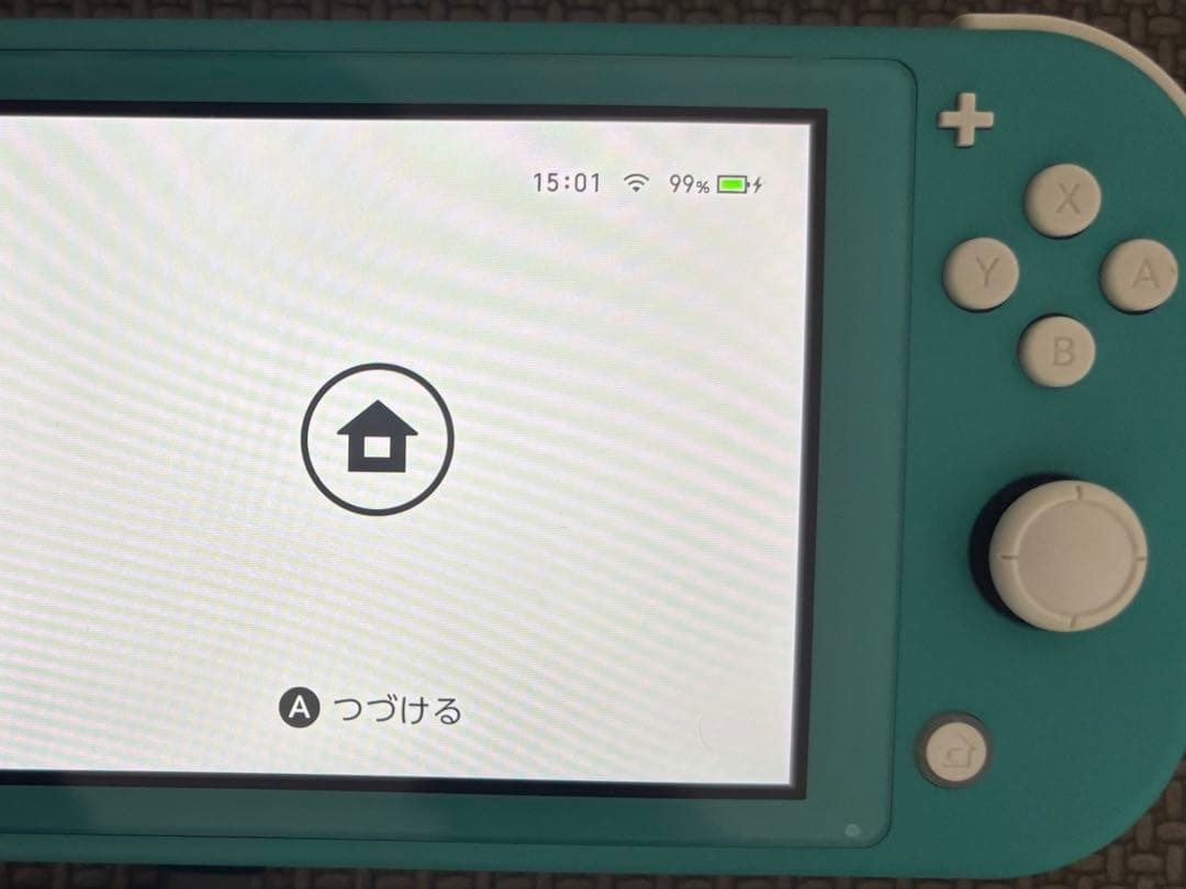 Nintendo Switch Lite ターコイズ 本体 充電器付き箱付き