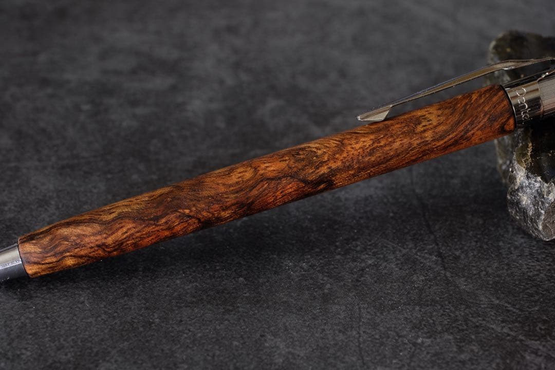 PG5木軸カスタム0210　高村杢工房 製図用シャープペンシル ブラックマンゴー