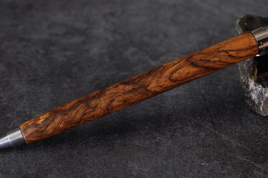 PG5木軸カスタム0210　高村杢工房 製図用シャープペンシル ブラックマンゴー