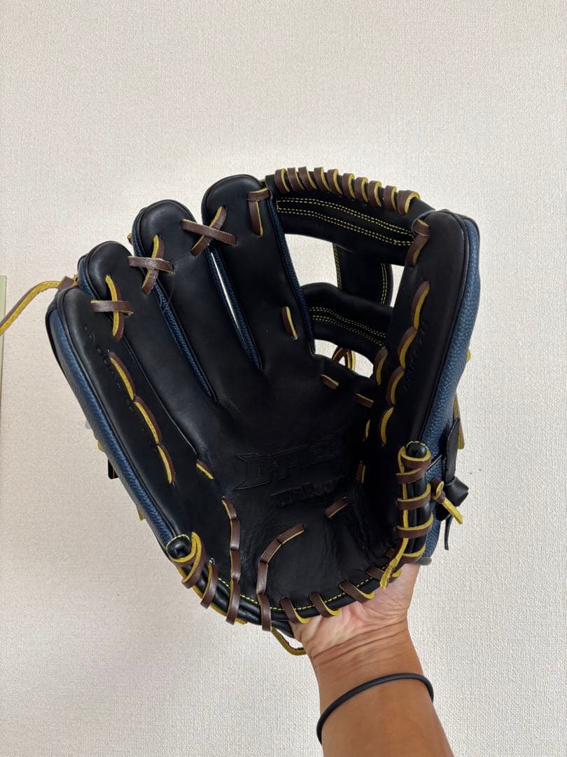 ウィルソン グローブ 87型 Wilson 軟式グローブ ネイビー 型付け無料