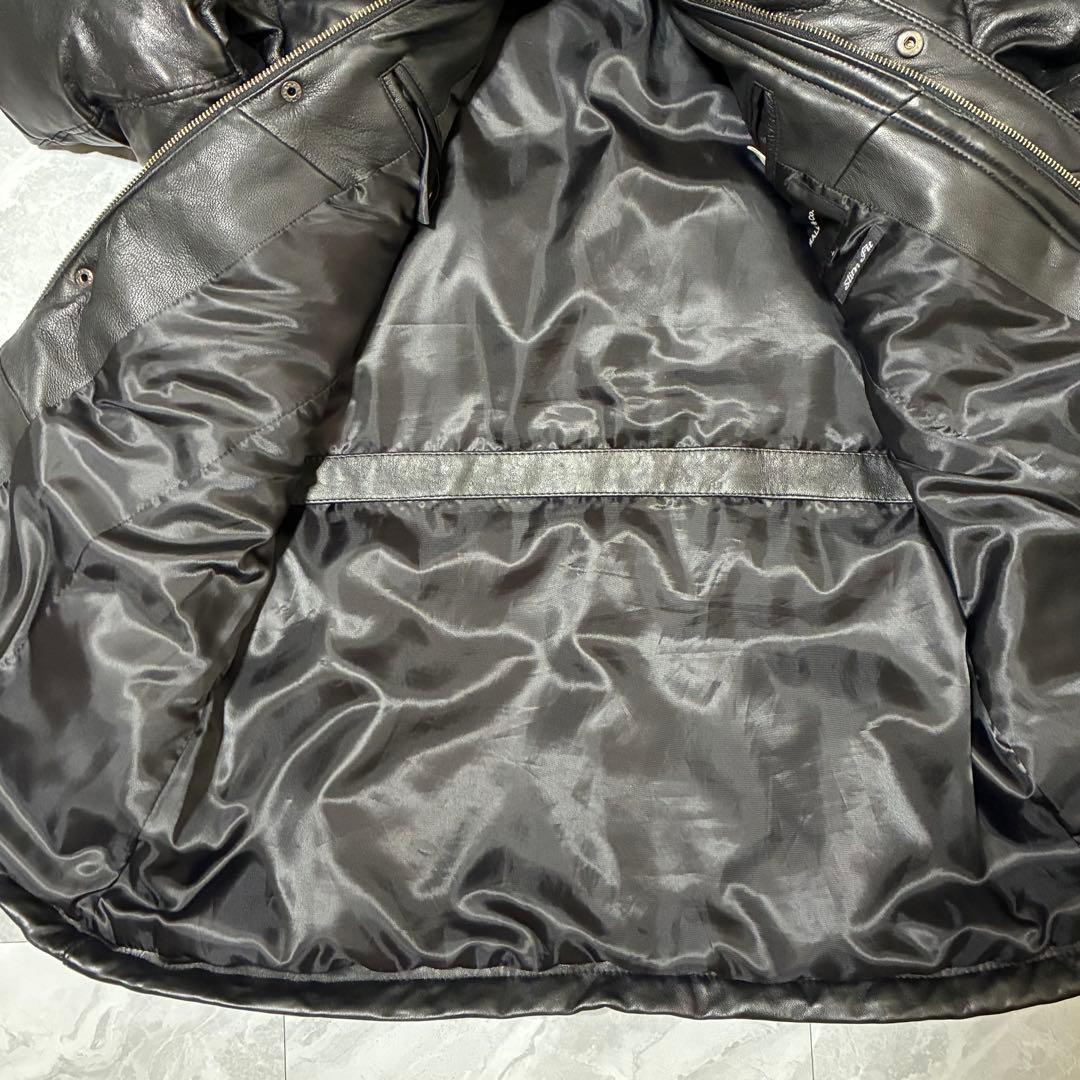 MALE&Co. 3way タカキュー 羊革 ダウンジャケット ラクーンファー