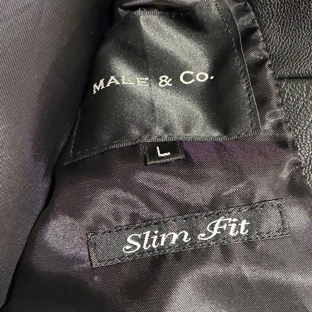 MALE&Co. 3way タカキュー 羊革 ダウンジャケット ラクーンファー