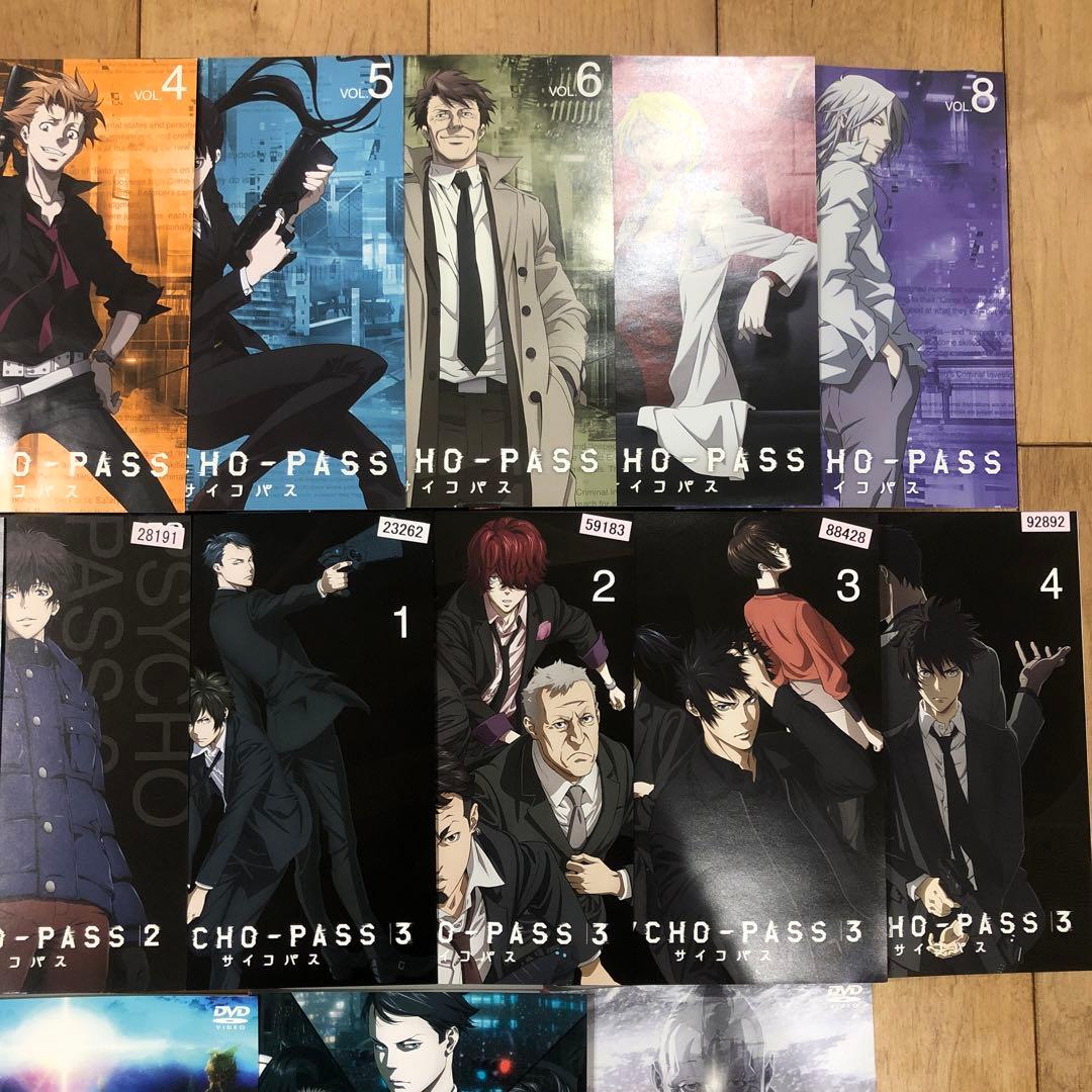 PSYCHO-PASS　全22巻セット　完結　DVD　アニメ　匿名配送