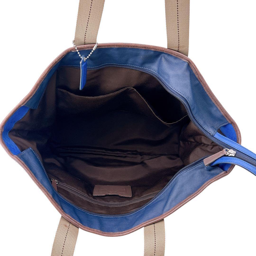 希少COACH/ビジネスバッグ/トートバッグ/大容量/70832/PVCレザー