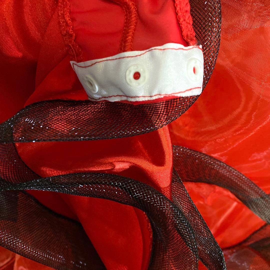 GRANT Mサイズ 社交ダンス スタンダードドレス 新品 赤x黒