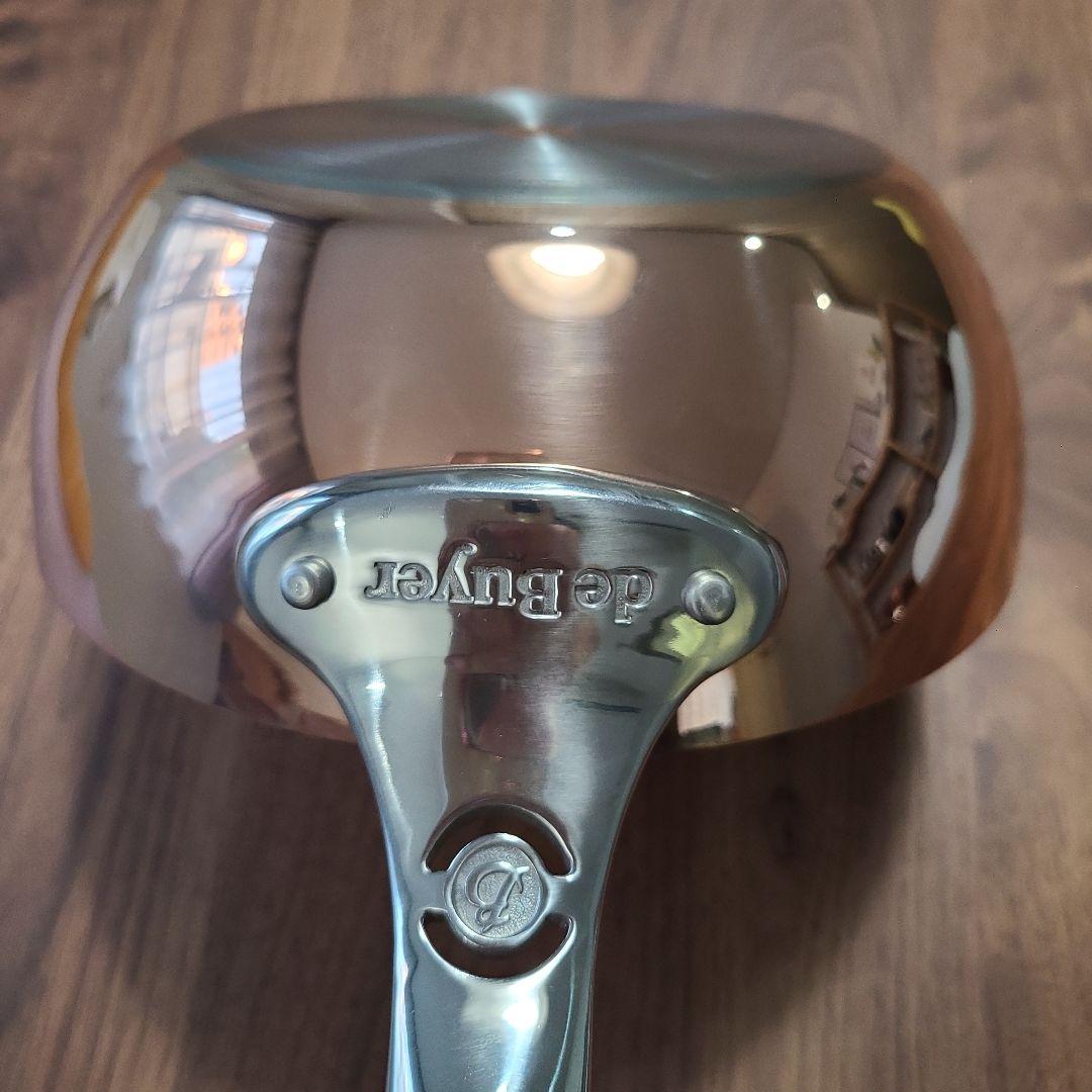 【ブラックフライデー】フランス製deBuyerIH対応20センチ銅ソテーパン3