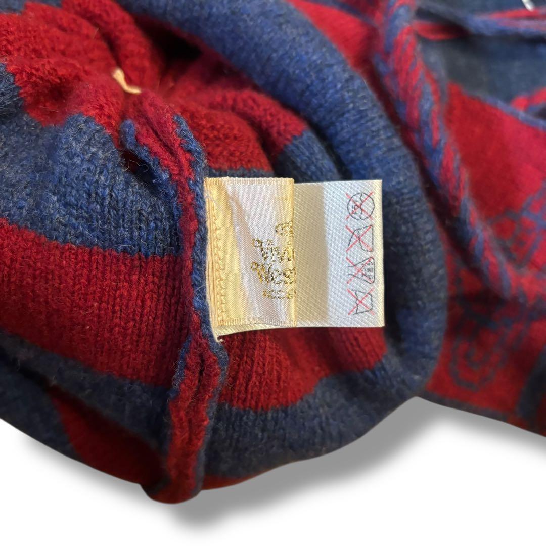 y2k Vivienne Westwood ビビアン ニット帽 ビーニー 耳当て