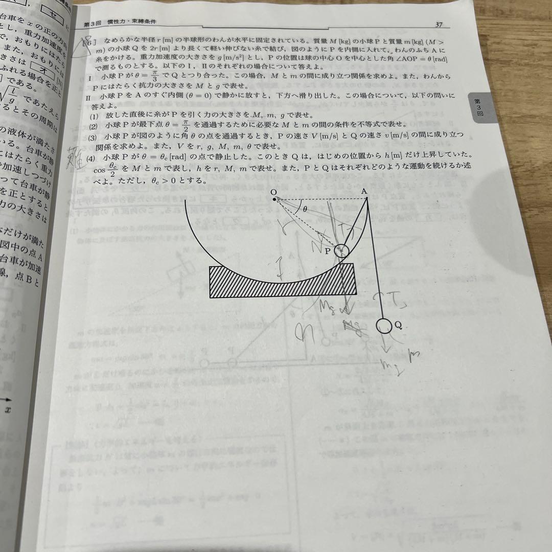 鉄緑会高3物理テキスト・問題集