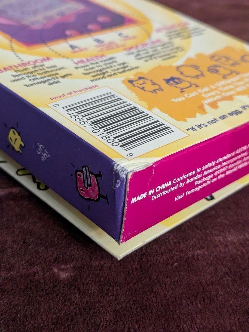 希少 初代 たまごっち アメリカ版 未使用 US版 育成 バンダイ BANDAI